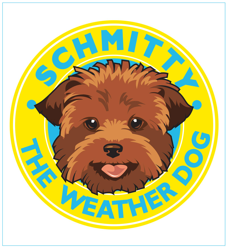Schmitty The Weather Dog Poster